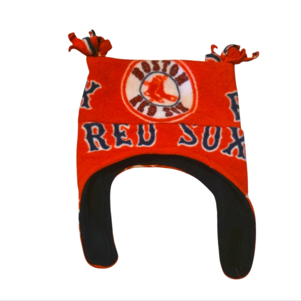 Boston Red Sox Winter Hat- Baby One Size. Like New. With Strap